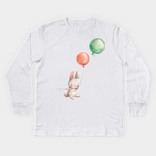 Bunny Love 1 Kids Long Sleeve T-Shirt